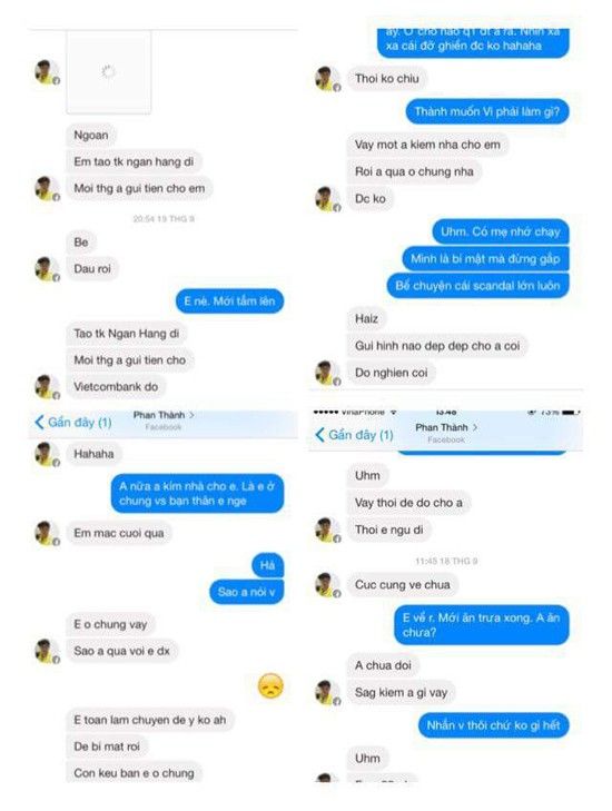 ...thì Phan Thành bị Thúy Vi tố gạ tình.