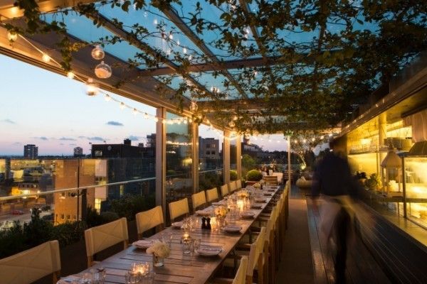 Boundary rooftop - Long Table