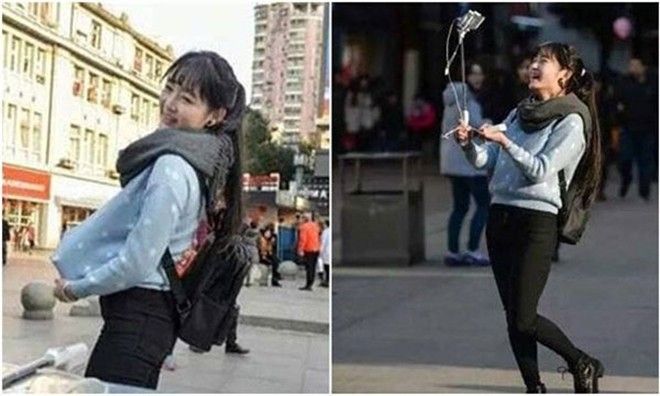 Giả Khiết sở hữu vẻ ngoài xinh xắn, đáng yêu.