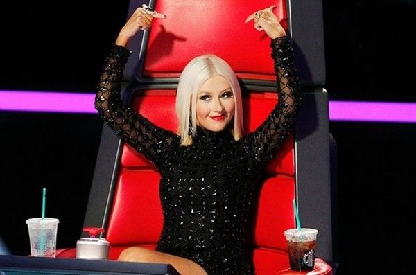 Xtina ở vị trí huấn luyện viên The Voice US