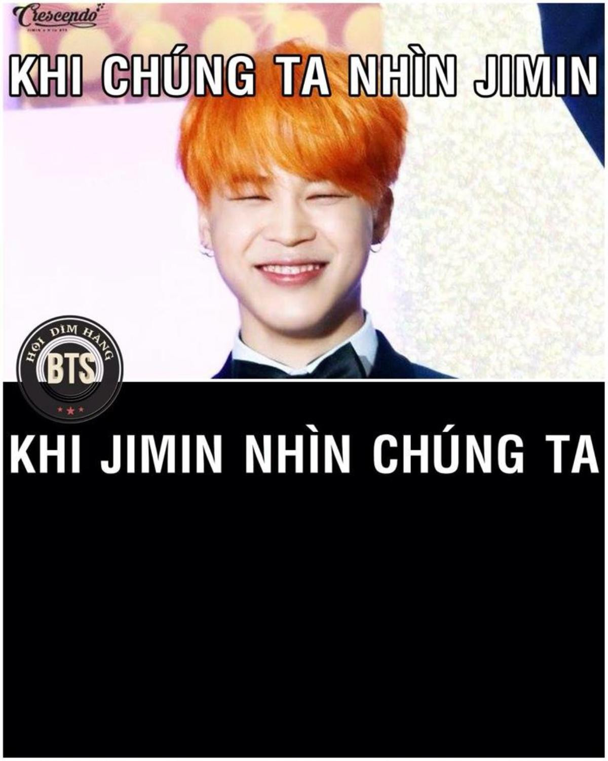 Jimin cũng không thoát khỏi danh sách này