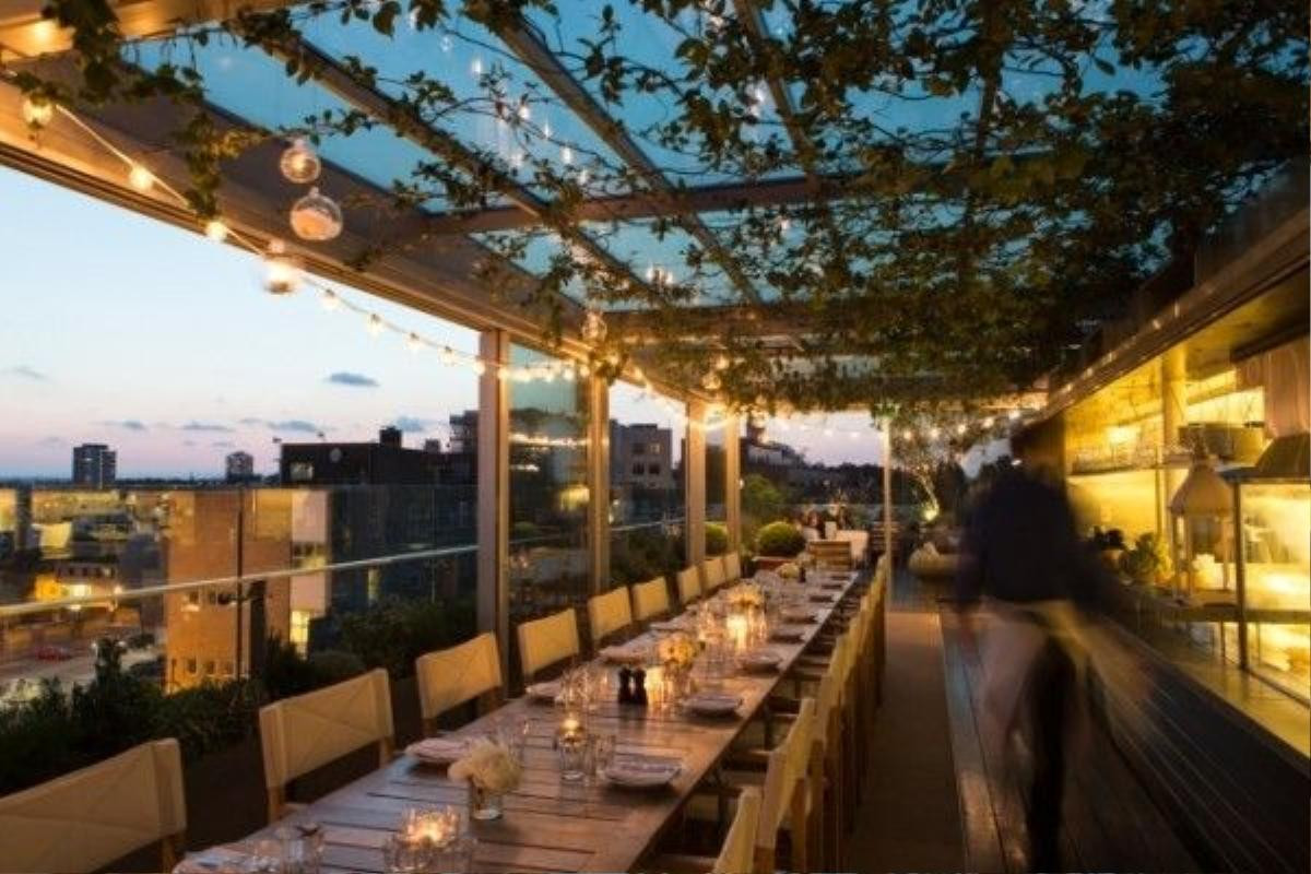 Boundary rooftop - Long Table