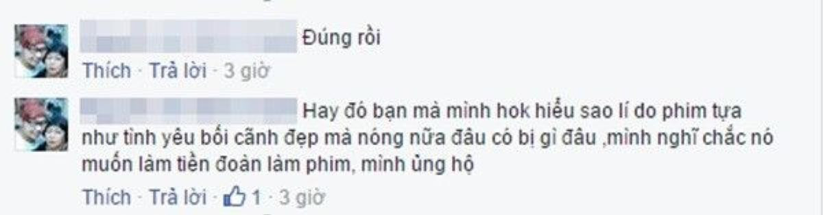 Có thể thấy được tình cảm của người hâm mộ Việt dành cho bộ phim đam mỹ này.