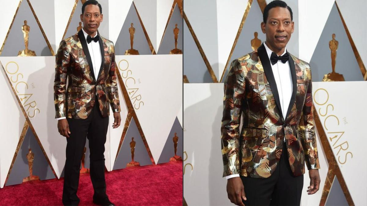 Nam diễn viên da màu Orlando Jones đến từ sớm